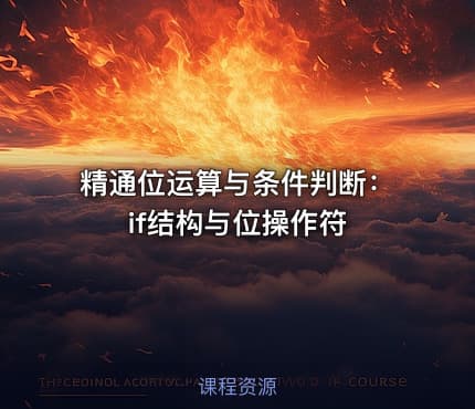 精通位运算与条件判断：if结构与位操作符