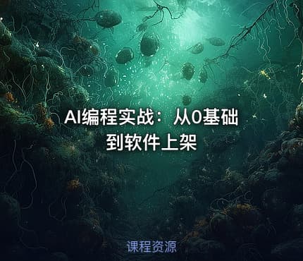 AI编程实战：从0基础到软件上架