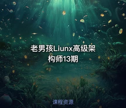 老男孩Liunx高级架构师13期
