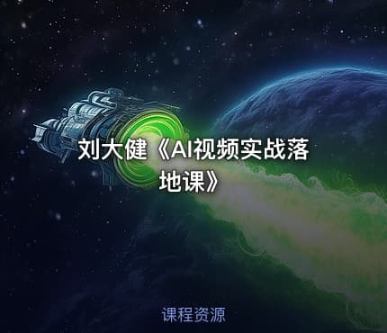 刘大健《AI视频实战落地课》