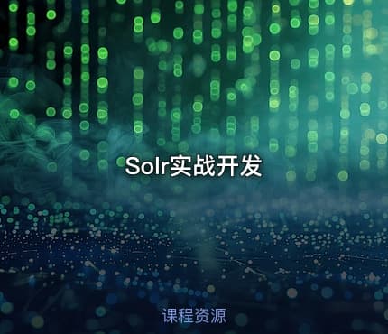 Solr实战开发