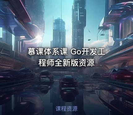 慕课体系课 Go开发工程师全新版资源
