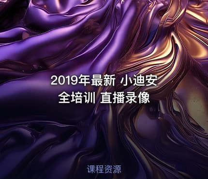 2019年最新 小迪安全培训 直播录像
