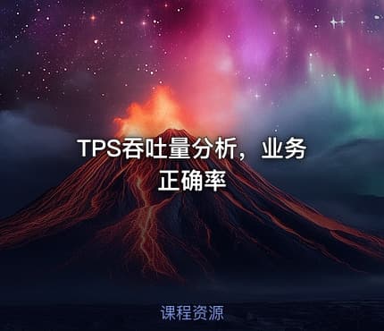 TPS吞吐量分析，业务正确率