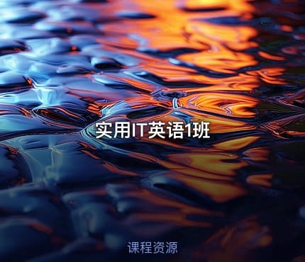 实用IT英语1班