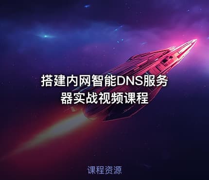 搭建内网智能DNS服务器实战视频课程