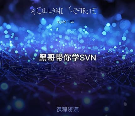 黑哥带你学SVN
