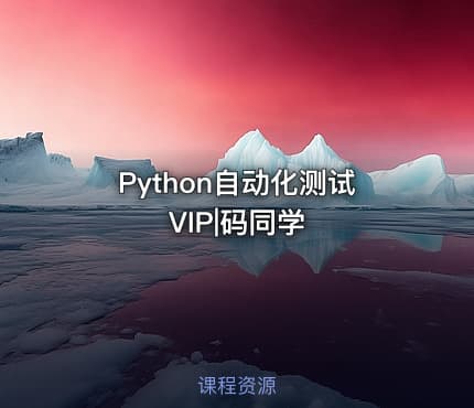 Python自动化测试VIP|码同学
