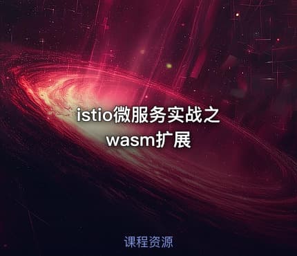 istio微服务实战之wasm扩展