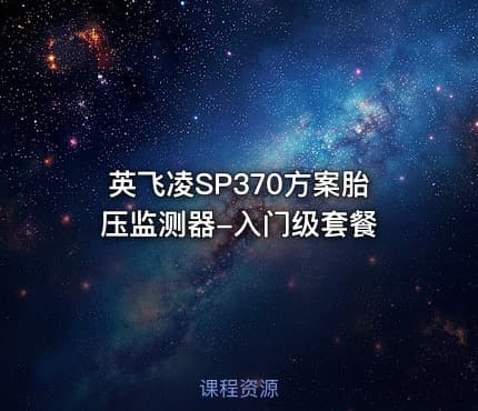 英飞凌SP370方案胎压监测器-入门级套餐