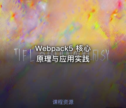 Webpack5 核心原理与应用实践
