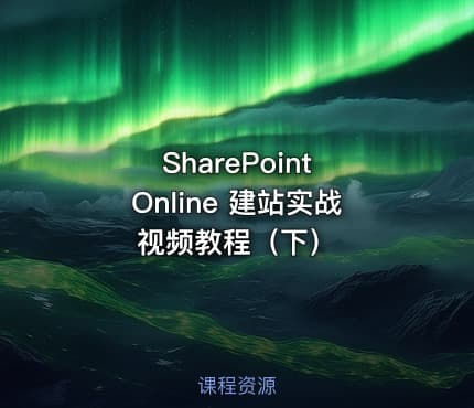 SharePoint Online 建站实战视频教程（下）