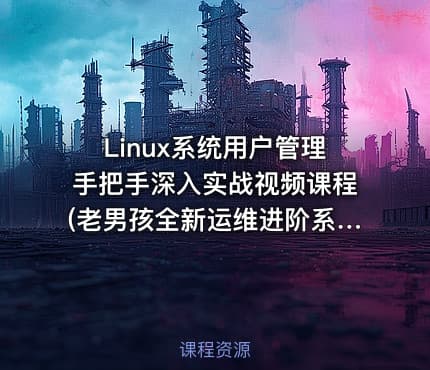 Linux系统用户管理手把手深入实战视频课程(老男孩全新运维进阶系列L019)