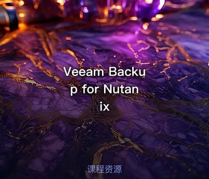 Veeam Backup for Nutanix