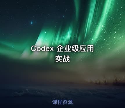 Codex 企业级应用实战