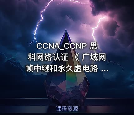 CCNA_CCNP 思科网络认证 《 广域网 帧中继和永久虚电路 》