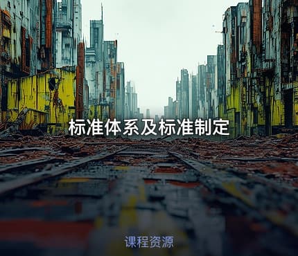 标准体系及标准制定