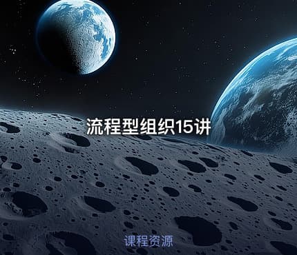 流程型组织15讲