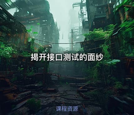 揭开接口测试的面纱