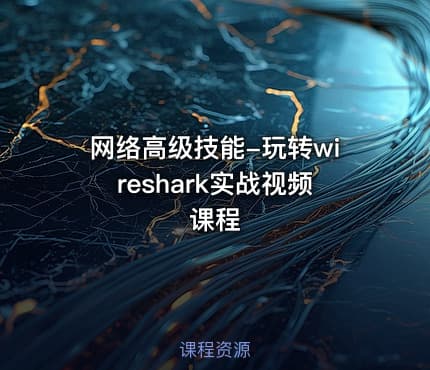 网络高级技能-玩转wireshark实战视频课程
