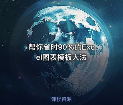 帮你省时90%的Excel图表模板大法