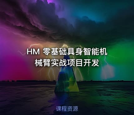 HM 零基础具身智能机械臂实战项目开发