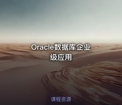 Oracle数据库企业级应用