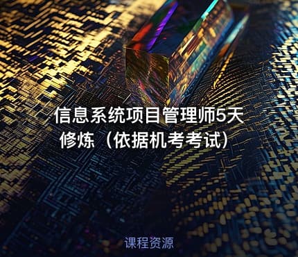 信息系统项目管理师5天修炼（依据机考考试）