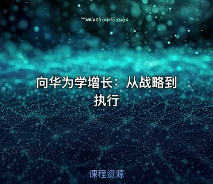 向华为学增长：从战略到执行