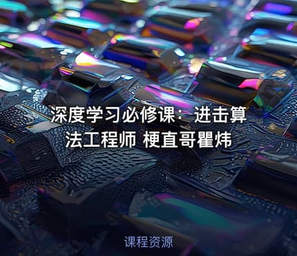 深度学习必修课：进击算法工程师 梗直哥瞿炜