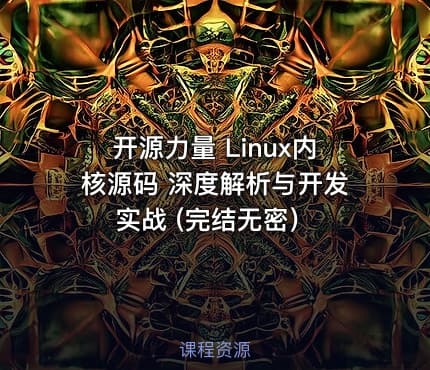 开源力量 Linux内核源码 深度解析与开发实战 (完结无密）