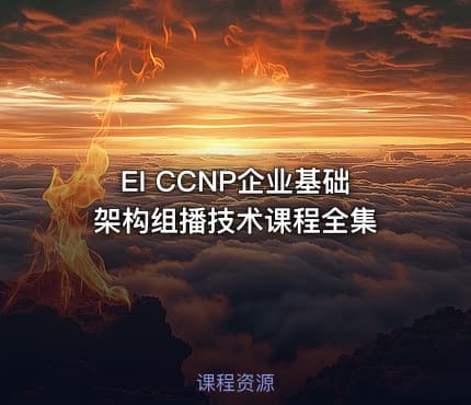 EI CCNP企业基础架构组播技术课程全集