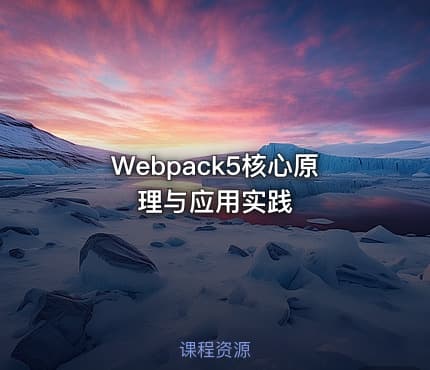 Webpack5核心原理与应用实践