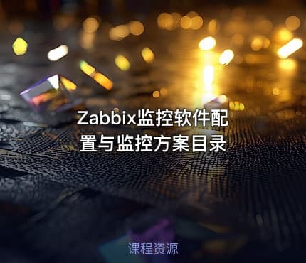 Zabbix监控软件配置与监控方案目录