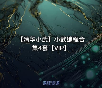 【清华小武】小武编程合集4套【VIP】