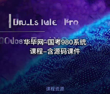 华毕网-国考980系统课程-含源码课件