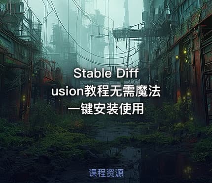 Stable Diffusion教程无需魔法一键安装使用