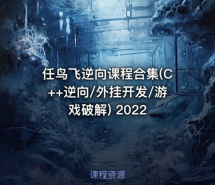任鸟飞逆向课程合集(C++逆向/外挂开发/游戏破解) 2022