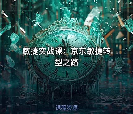 敏捷实战课：京东敏捷转型之路