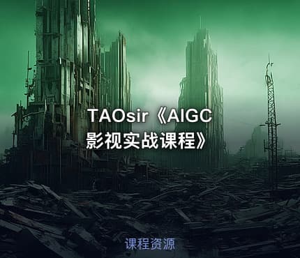 TAOsir《AIGC影视实战课程》