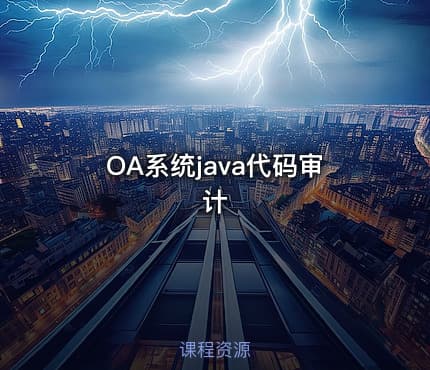 OA系统java代码审计