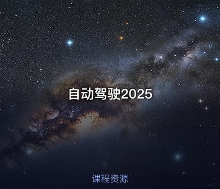 自动驾驶2025