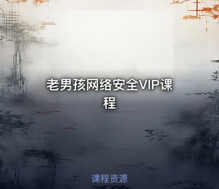老男孩网络安全VIP课程