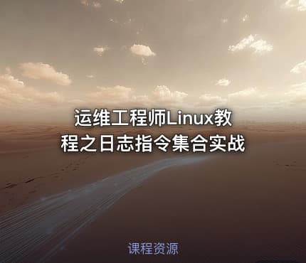 运维工程师Linux教程之日志指令集合实战