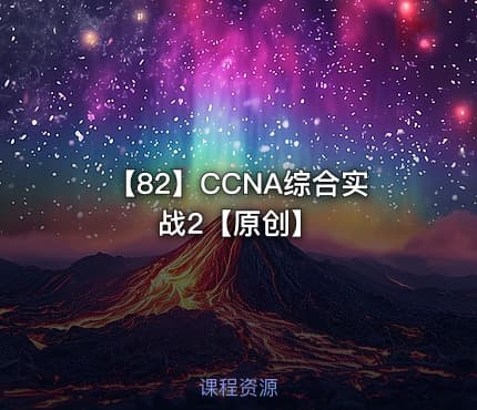【82】CCNA综合实战2【原创】