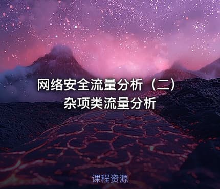 网络安全流量分析（二）杂项类流量分析