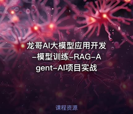 龙哥AI大模型应用开发-模型训练-RAG-Agent-AI项目实战