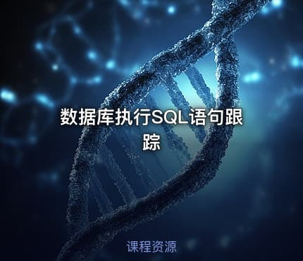 数据库执行SQL语句跟踪