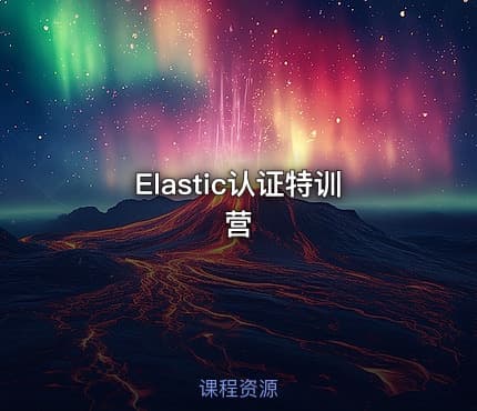 Elastic认证特训营
