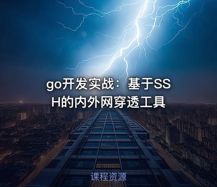go开发实战：基于SSH的内外网穿透工具